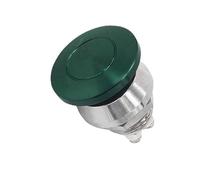 1 pz 16/19 / 22MM interruttore a pulsante grande rosso avvio istantaneo arresto Auto-recupero(Black,22MM_WELDING FEET)