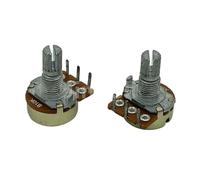 1 pz 16 tipo potenziometro singolo treppiede B10K lunghezza albero 15 mm gamba piegata interna passo 40 punti