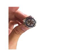 1 PZ 16mm impermeabile in acciaio inossidabile metallo LED autobloccante interruttore a pulsante auto da corsa sport modalità di conversione illuminazione alimentazione(Yellow,6V)