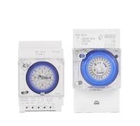 1 pz 181H SUL181D Timer meccanico 24 ore Relè interruttore orario Timer programmabile elettrico 24 ore Interruttore timer guida DIN AC220V(SUL 181 d)