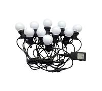 1 pz 1W LED String Light 5m with 10 Bulbs EU RGBy