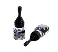 1 pz 2/4 Direzioni Momentaneo/Autobloccante Monolever Joystick Interruttore Trasparente Nero HKA1-41Z02/41Z04/41Y02/41Y04(HKA1-41Z04 Momentary)