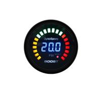 1 pz 2 "52MM digitale 20 LED Boost Bar Psi vuoto temperatura acqua temperatura olio pressa olio voltmetro rapporto aria/carburante EGT Temp RPM calibro(Boost gauge PSI)
