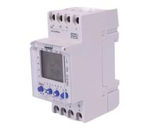 1 pz. 2 canali grande display LCD timer interruttore orologio programmabile 7 giorni 24 ore con due uscite relè 220 V CA timer guida DIN(220V)