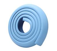 1 pz 2 m tavolo di sicurezza per bambini scrivania bordo guardia striscia casa cuscino guardia striscia protezione sicura barra dei bambini striscia morbido addensare, azzurro, Stati Uniti