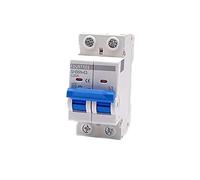 1 pz 2 poli interruttore automatico ritaglio miniatura interruttore aria domestico montaggio Mcb 400 V ~ tipo C 36 mm guida Din (dimensioni : 2 poli, colore : 6A)(63a)