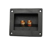 1 Pz 2 Posizione 303 Scatola di Giunzione Audio in Rame Puro Altoparlante 4mm Presa a Banana Binding Post Terminale Morsetto di Cablaggio connettore del cavo(5Pcs)