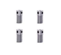 1 pz/2 pz/4 pz Ruota elicoidale Albero elicoidale 0,5 Modulo 20T/25T/30T/35T/40T/50T/60T Alesaggio 4/5/6 mm Ingranaggi a vite senza fine macchinari(45 Steel B Worm 0.5M Bore 4mm)