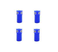 1 pz/2 pz/4 pz Ruota elicoidale Albero elicoidale 0,5 Modulo 20T/25T/30T/35T/40T/50T/60T Alesaggio 4/5/6 mm Ingranaggi a vite senza fine macchinari(POM B Worm 0.5M Bore 5mm)