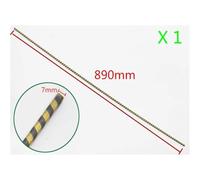1 pz 2 pz 89 cm Lungo Albero Flessibile Interno Adatto for decespugliatore a Zaino, Righello Vibrante for calcestruzzo con Nucleo Albero Morbido(1 PCS)
