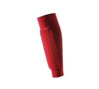 1 pz/2 pz Parastinchi da calcio a nido d'ape, scudi , manicotti for leggings sportivi, protezioni for attrezzatura protettiva per uomo, donna(1 PC Red,XL)