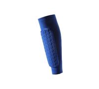 1 pz/2 pz Parastinchi da calcio a nido d'ape, scudi , manicotti for leggings sportivi, protezioni for attrezzatura protettiva per uomo, donna(1 PC Blue,L)