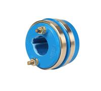 1 pz 2 Vie 50mm OD Anello di Contatto Generatori Elettrici Giunti Rotanti Tipo di Spazzola di Carbone Corrente In Cuscino Imballaggio Macchine Girelle(22x47x44-2)