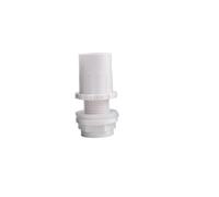 1 pz 20/25/32/40/50 mm PVC connettore serbatoio acqua pesce scarico ingresso uscita tubo di alimentazione raccordi giunto(White,1pc I.D 50mm)