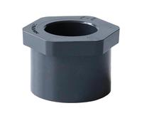 1 pz 20 25 32 40 50 mm UPVC Boccola di riduzione Adattatore per connettore per tubo Raccordi per tubi in PVC per irrigazione da giardino Giunto per tubo in plastica(OD 63mm x ID 40mm)
