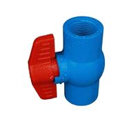 1 Pz 20~40 Mm Filettatura Presa Tipo Valvola A Sfera In PVC Adattatore For Sistema Di Irrigazione Da Giardino Acquario Serbatoio Interruttore Valvola Dell'acqua(20mm,GREY_INSIDE DIAMETER)