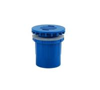 1 pz 20~50 mm Tubo in PVC blu Gomito a 90° Connettori diretti Giunti ispessiti Raccordo di scarico di ingresso e uscita for irrigazione da giardino(Style 4(I D),32mm(1Pc))