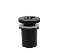1 pz 20~50 mm Tubo in PVC nero Gomito a 90° Connettori diretti Giunti di troppo pieno for acquari Addensati Raccordo di scarico for ingresso e uscita di irrigazione da giardino(Style 4(I D),40mm(1Pc))