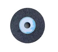 1 pz 200 * 20 * 32mm 36/46grit Nero Fori d'aria più grandi Mola for lucidatura al carburo di silicio Rettificatrice Mola for lucidatura Utensili abrasivi(36GRIT_200X20X32MM)