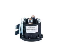 1 pz 200A Contattore 12 V 24 V 48 V 1NO Relè Interruttore di Avviamento for Carrelli Elevatori, Argani Elettrici, Veicoli Elettrici, Contattori Portellone Posteriore(24V 1NO Curved Leg)