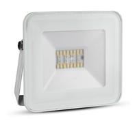1 pz 20W LED Floodlight with Bluetooth And Internal Junction White Body RGB + Wh