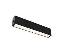 1 pz 20W LED Magnetic SMD Linear Light Black IP20 24V 3000K
