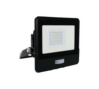 1 pz 20W LED PIR Sensor Floodlight Samsung Chip Black Body 3000K
