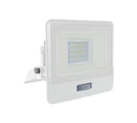 1 pz 20W LED PIR Sensor Floodlight Samsung Chip White Body 6500K