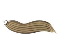 1 pz 24 pollici elastico fascia for capelli, capelli lunghi e lisci, coda di cavallo sintetica, parrucca in fibra sintetica intrecciata for le donne(18H24)