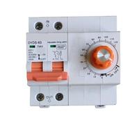 1 PZ 240V 220V Max 63A timer elettrico interruttore meccanico con interruttore automatico 2P con 1 volta tempo di accensione/spegnimento intervallo di impostazione 1 min-2 ore(220V)