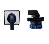 1 pz 25A Interruttore rotativo di trasferimento a camma Controllo di potenza singolo/doppio Motore On-off Selezione e indietro LW26 YMW26(6P 01)