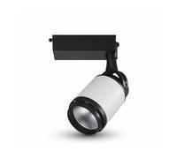 1 pz 25W LED Track Light Black&White Body 6000K