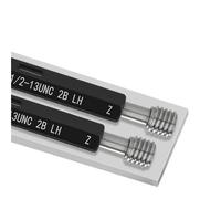 1 PZ 2B 5/8 11/16 3/4 13/16 7/8 15/16 1/8-1/32 1 "1/16 Dente Sinistro LH UN UNC America Standard Filo Fine Calibro di Misura(7I8-14UN-LH)