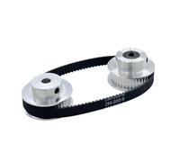 1 pz 2GT 2M 40 Denti GT2 40T Set Puleggia Cintura Foro 5~12mm Larghezza Della Cinghia 6/10mm Tensionamento Ruota Synchronou Puleggia Kit Cintura Rato 1:1(2GT-300-6mm,40T5-40T8)