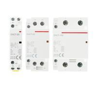 1 pz 2P 16-100 A CA 110 V 220 50/60 Hz Din Rail AC Contattore modulare Interruttore Controller 2NO 2NC 1NO1NC(25a,2NO-110V)