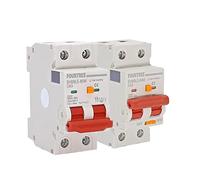 1 pz 2P 230 V RCBO MCB Interruttore di dispersione corrente residua con sovracorrente e 10-63A (dimensioni : 2P, colore : 20A)(63a)