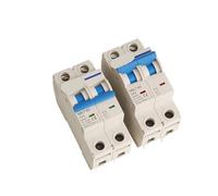 1 pz 2P 600 V/1000 V 16A 25A 32A 40A 50A63A PV Interruttori Automatici In Miniatura Su Guida Din DC Mini(2P600VDC,50A)