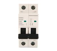 1 pz 2P DC 600 V PV Mini Circuit Breaker Interruttore di Protezione Da Sovraccarico/16A/20A/25A/32A/40A/50A/63A(16A)