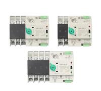 1 pz 2P Din Rail ATS Inverter PV Selettore di trasferimento automatico a doppia alimentazione Interruttori ininterrotti 63A 100A Solare fotovoltaico(4,100A)