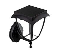 1 pz 2W LED Solar Stand Lamp Black Body 3000K+6000K IP44