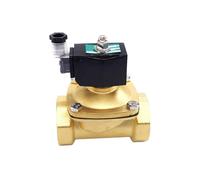 1 pz 2W320-32 valvola solenoide for acqua normalmente chiusa in ottone da 1-1/4 pollici e 32 mm, AC 220 V/110 V/24 V(NPT-24V DC)