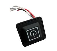 1 pz 3.7~12V Interruttore a pulsante in silicone Regolatore di temperatura Interruttore reostato