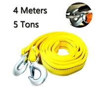1 pz 3 m/4 m cavo di traino per auto resistente 3 ton/5 ton corda per rimorchio traino corda per traino ganci per cinghia furgone recupero stradale accessori per auto