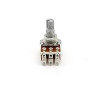 1 Pz/3 Pz Dual Deck MN500K Miscela Balance Pickup Potenziometro Audio Pentole Chitarra Volume Tono Controllo Pentole Interruttore Chrome parti di chitarra(MN250K,1pcs)