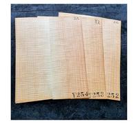 1 PZ/3 PZ Materiale Per La Realizzazione Di Impiallacciature Per Chitarra In Acero Fiammato, Colore Del Legno, Accessori(252/254)