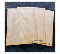 1 PZ/3 PZ Materiale Per La Realizzazione Di Impiallacciature Per Chitarra In Acero Fiammato, Colore Del Legno, Accessori(268/270)