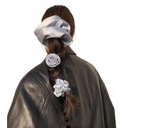 1 pz/3 pz Rosa Forma Cravatta Dei Capelli Elastici Scrunchies Nastro Corda Dei Capelli Della Donna Coda di Cavallo Cravatta Per La Ragazza