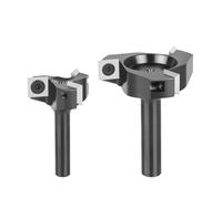 1 pz. 3 scanalature 8 mm 12 mm gambo fresa for superficie for router piastra reversibile faccia con 35 mm 60 mm diametro di taglio(IP3F-D60-H12)