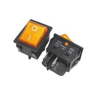1 pz, 30/40 A 250 V CA ad alta corrente, ON/OFF, speciale for macchina for elettroerosione, KCD4, punta in argento sterling, interruttori a pulsante di accensione a bilanciere(PURPLE)