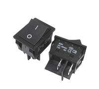 1 pz, 30/40 A 250 V CA ad alta corrente, ON/OFF, speciale for macchina for elettroerosione, KCD4, punta in argento sterling, interruttori a pulsante di accensione a bilanciere(WHITE)